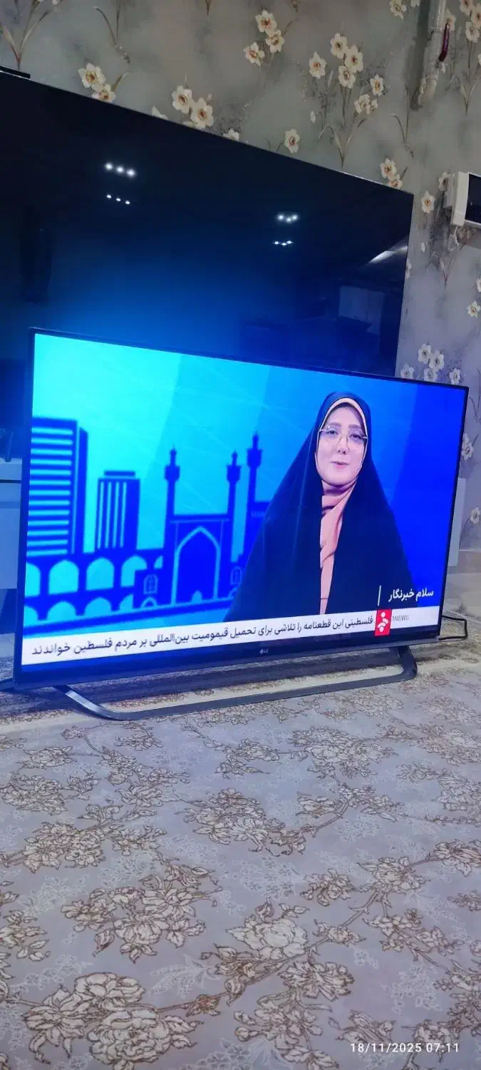 تلویزیون ال جی 49 اینچ دهگلان|تلویزیون و پروژکتور|سنندج, |دیوار