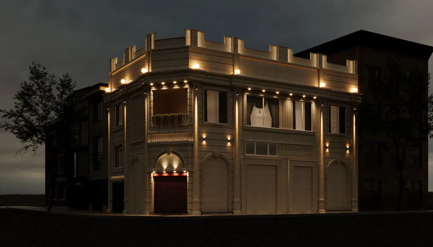 طراحی نمای ساختمان|خدمات پیشه و مهارت|نورآباد, |دیوار