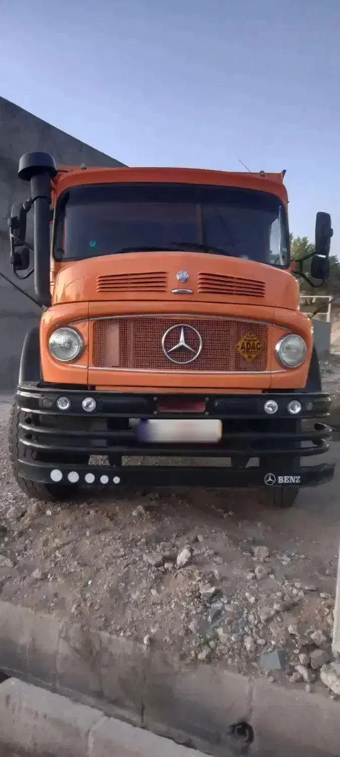 کامیون بنز تک کمپرسی مدل ۱۴۰۰|خودرو سنگین|زنجان, |دیوار