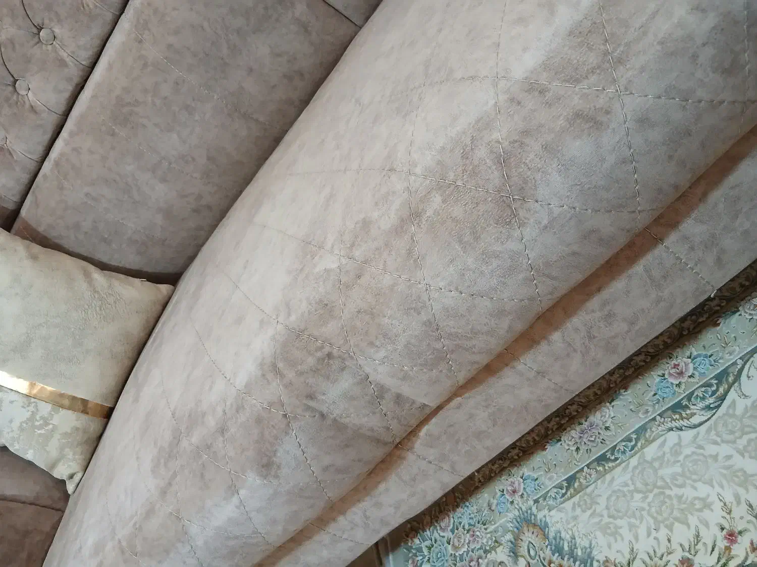 مبل 7 نفره چستر در حد نو|مبلمان خانگی و میز عسلی|کنگاور, |دیوار