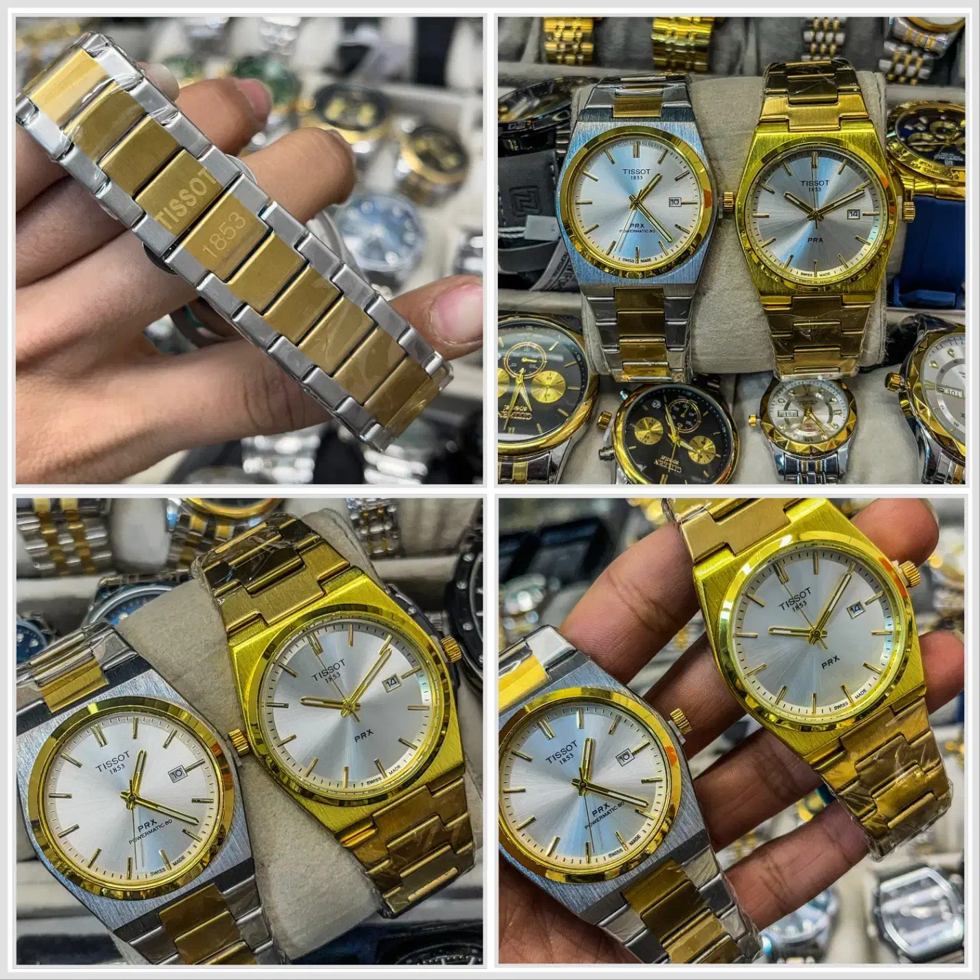 ساعت مچی مردانه مارک تیسوت پی ار ایکس/قفل پروانه|ساعت|مشهد, گاز|دیوار