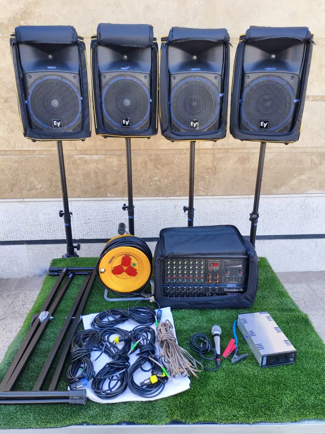 اجاره (کرایه) سیستم صوتی/ شارژی و برقی|خدمات پذیرایی، مراسم|شیراز, گلدشت معالیآباد|دیوار