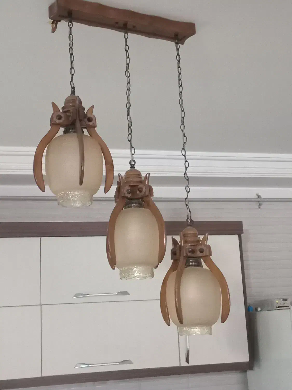 لوسترچوبی|لوستر و چراغ آویز|علیآباد کتول, |دیوار