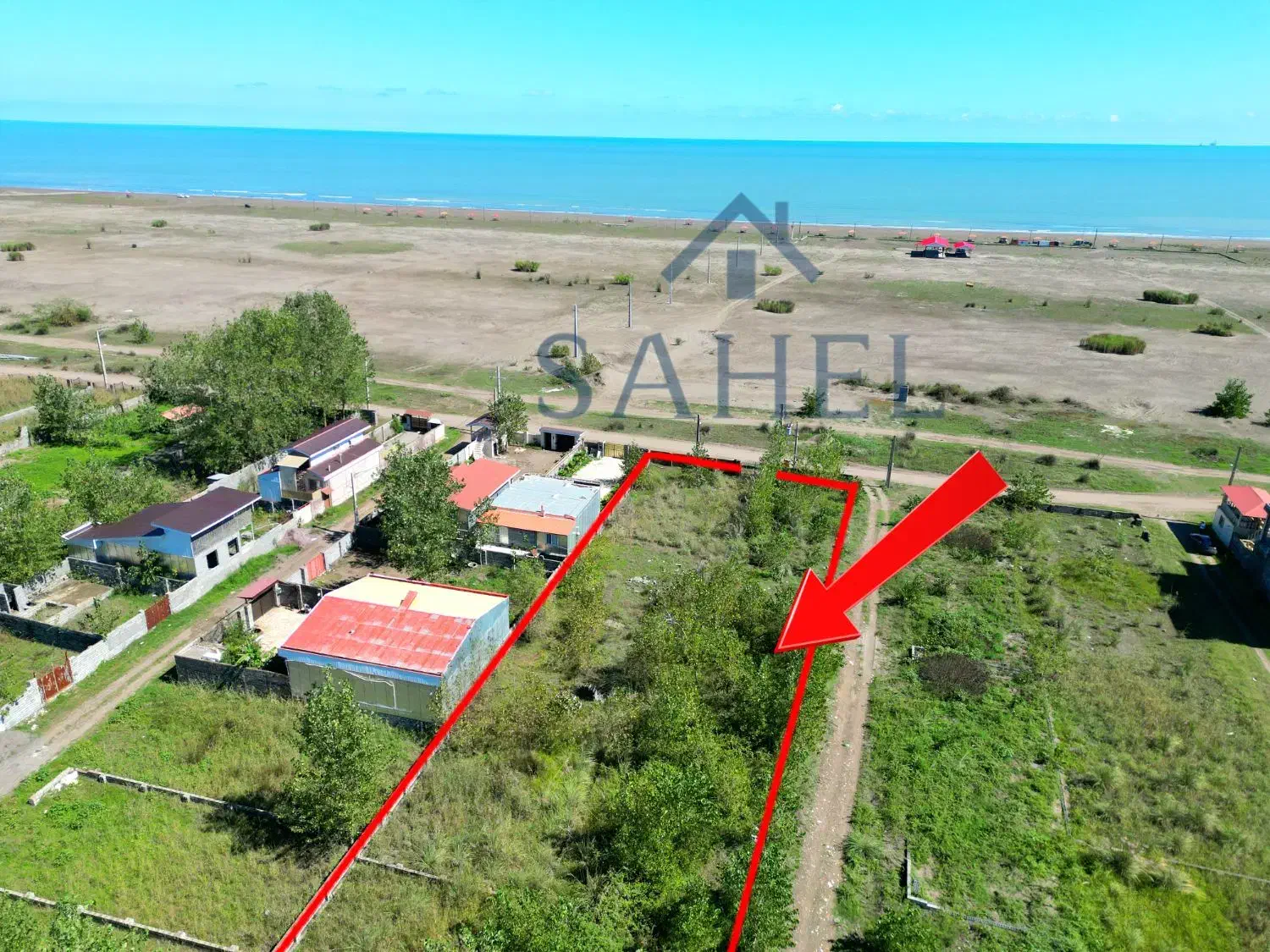 زمین ساحلی ۱۰۰۰متر تا ۲۵۰۰متر پلاک اول قابل ساخت|فروش زمین و ملک کلنگی|چاف و چمخاله, |دیوار