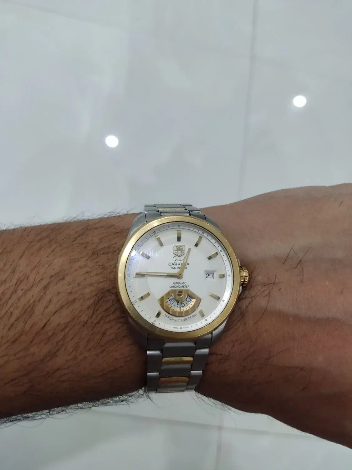 ساعت کاررا اورجینال ترکیبی از استیل و طلای ۱۸ عیار|ساعت|تهران, ونک|دیوار