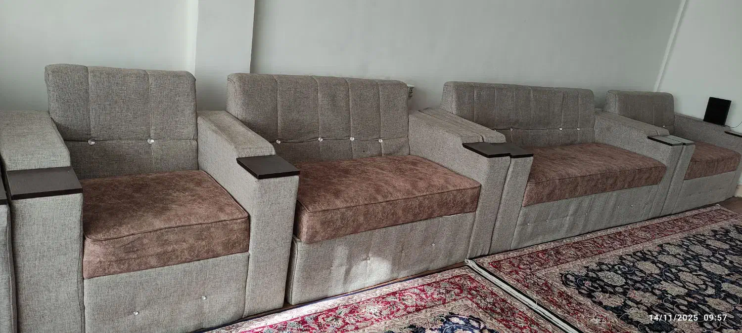 مبل راحتی کارکرده سالم|مبلمان خانگی و میز عسلی|سنندج, |دیوار