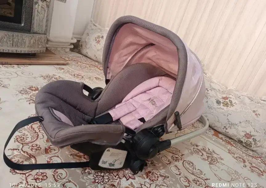 کریر طوسی وصورتی|اسباب و اثاث بچه|بومهن, |دیوار