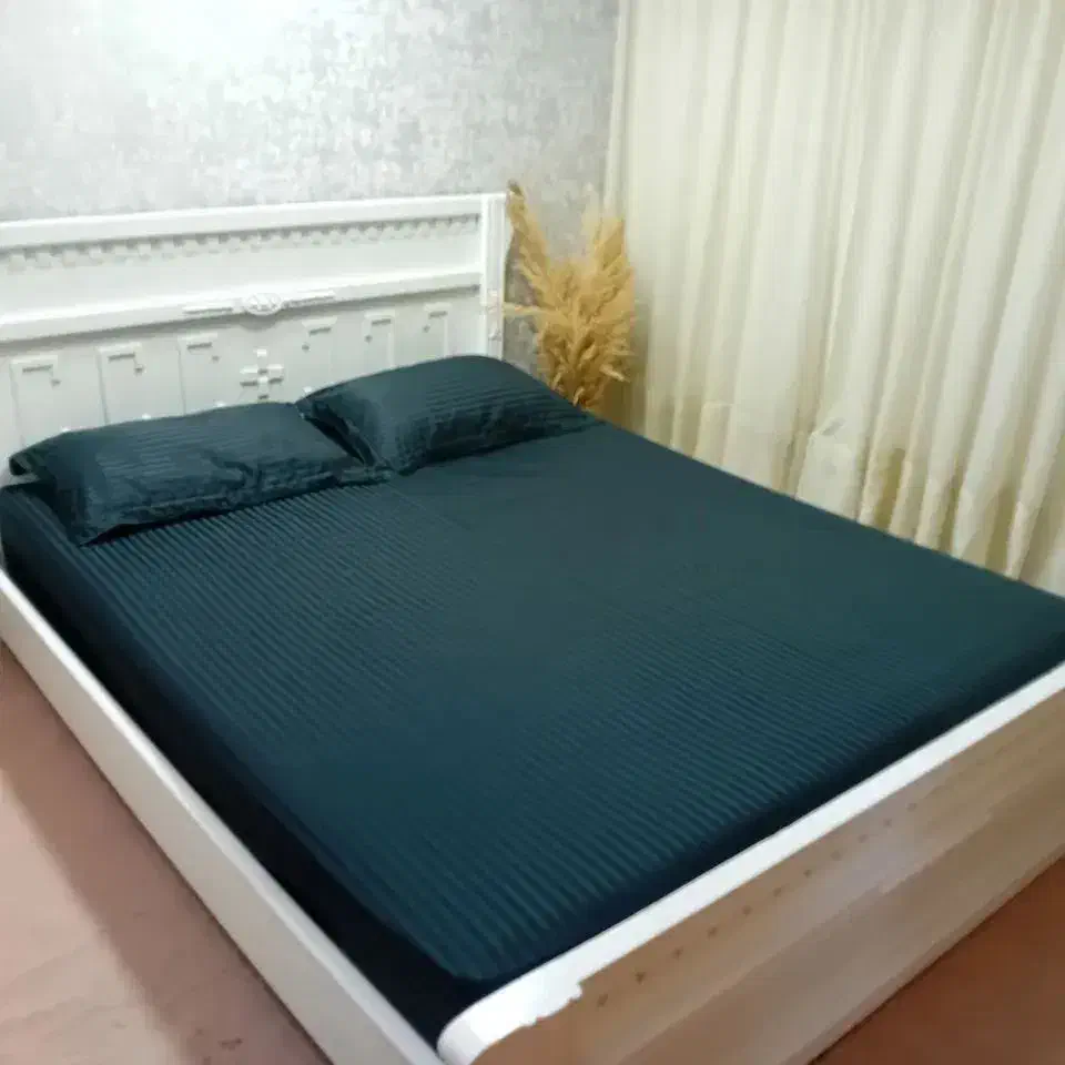 نیم ست کشدار هتلی ژاکارد|رختخواب، بالش، پتو|کرج, کرج نو|دیوار