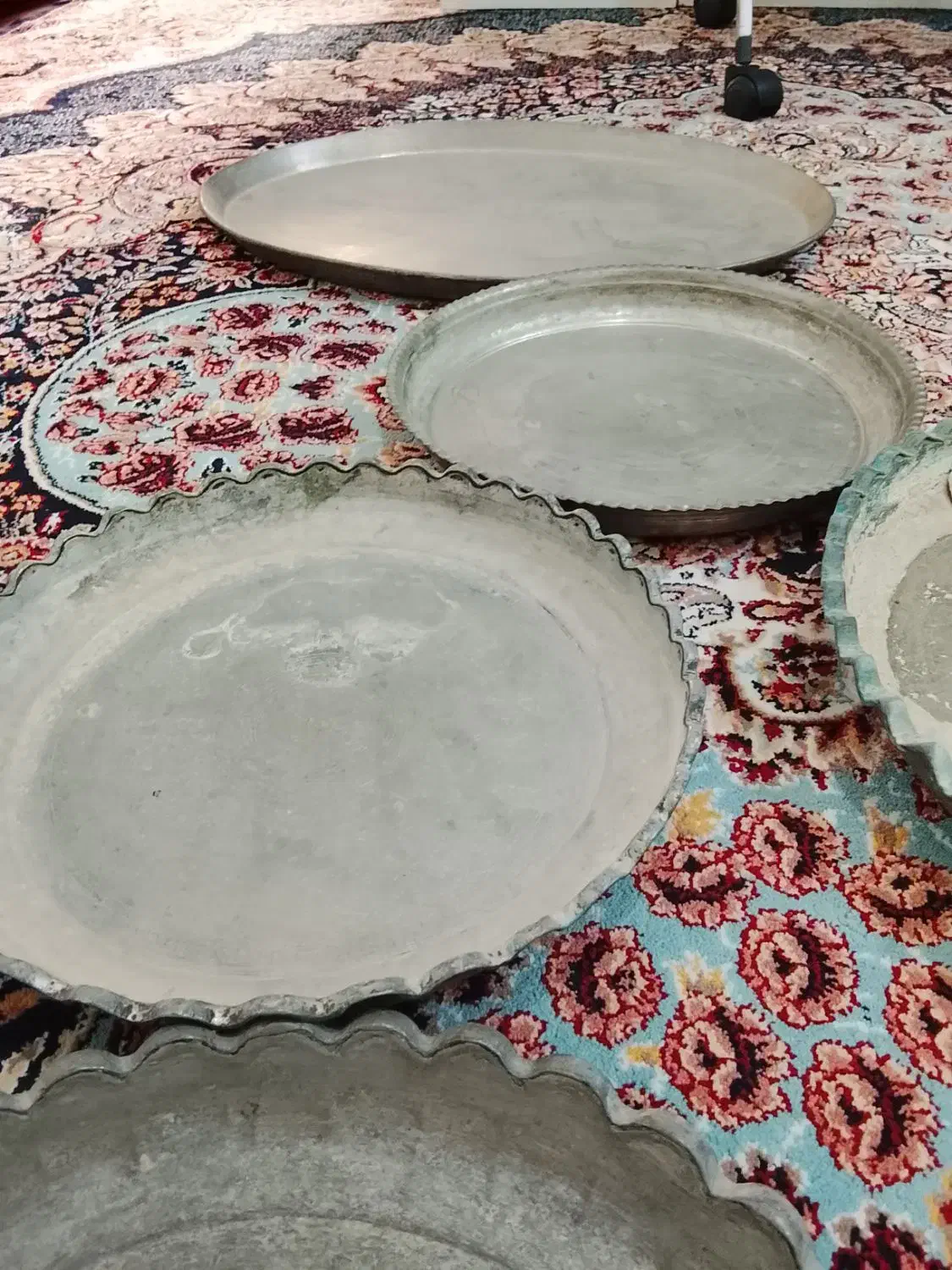 ظروف مسی قدیمی|کلکسیون اشیاء عتیقه|پاکدشت, پاکدشت (مامازند)|دیوار