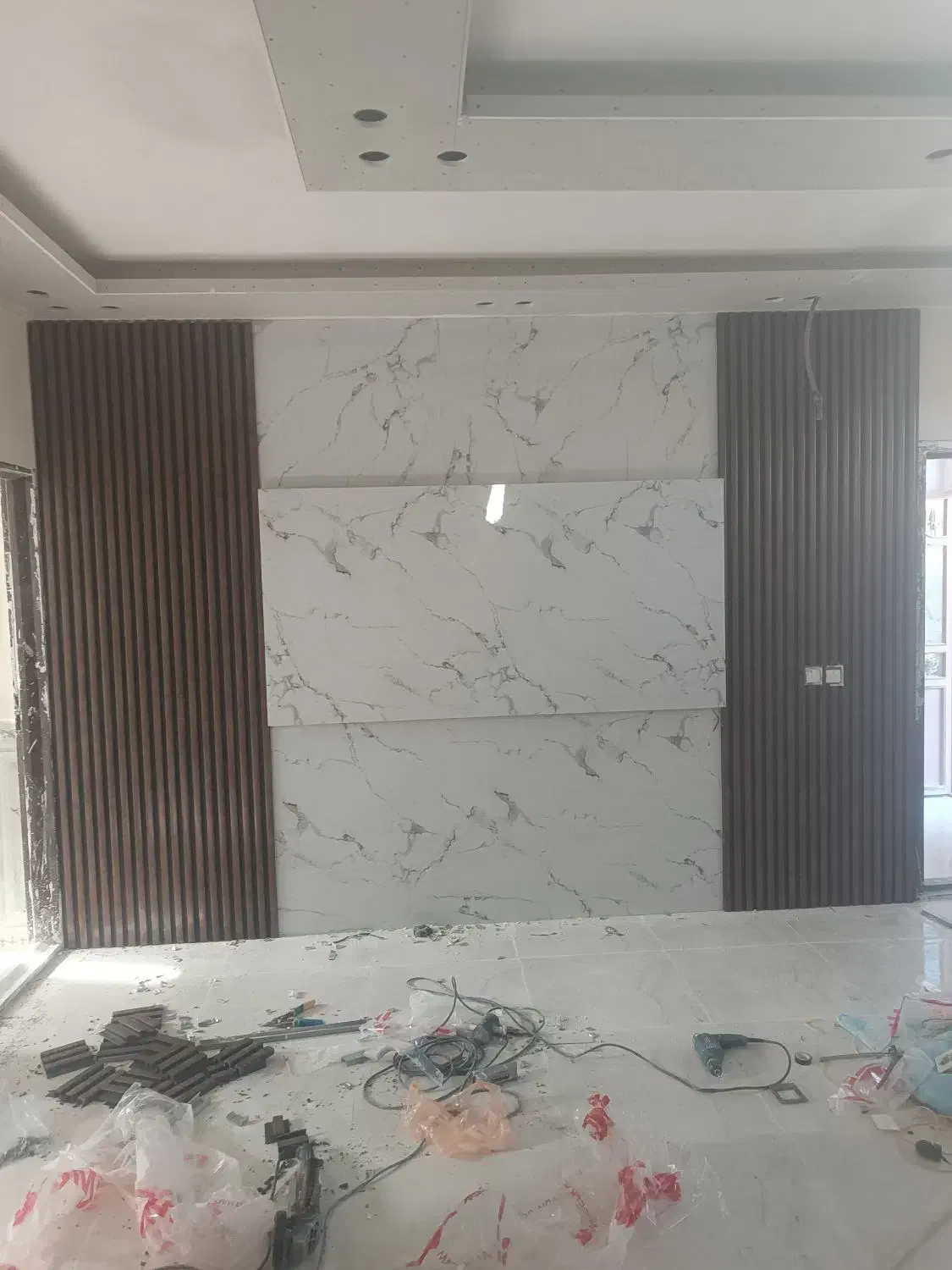 کناف پی وی سی دیوار پوش|خدمات پیشه و مهارت|نورآباد, |دیوار