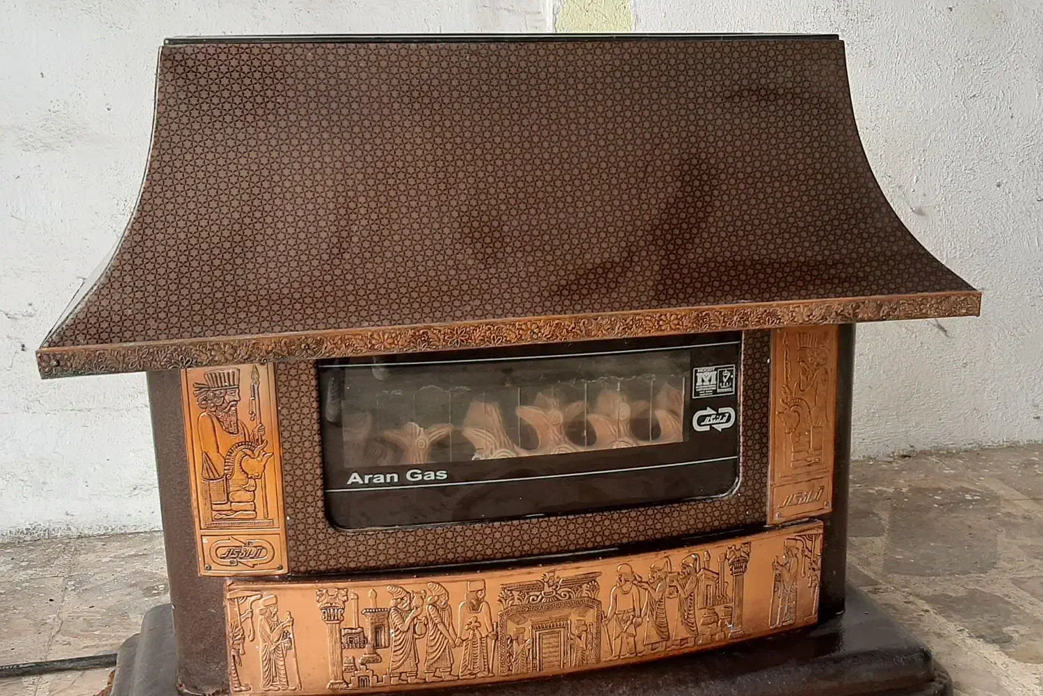 بخاری گازی ۱۸۰۰۰|بخاری، هیتر، شومینه|خمام, |دیوار