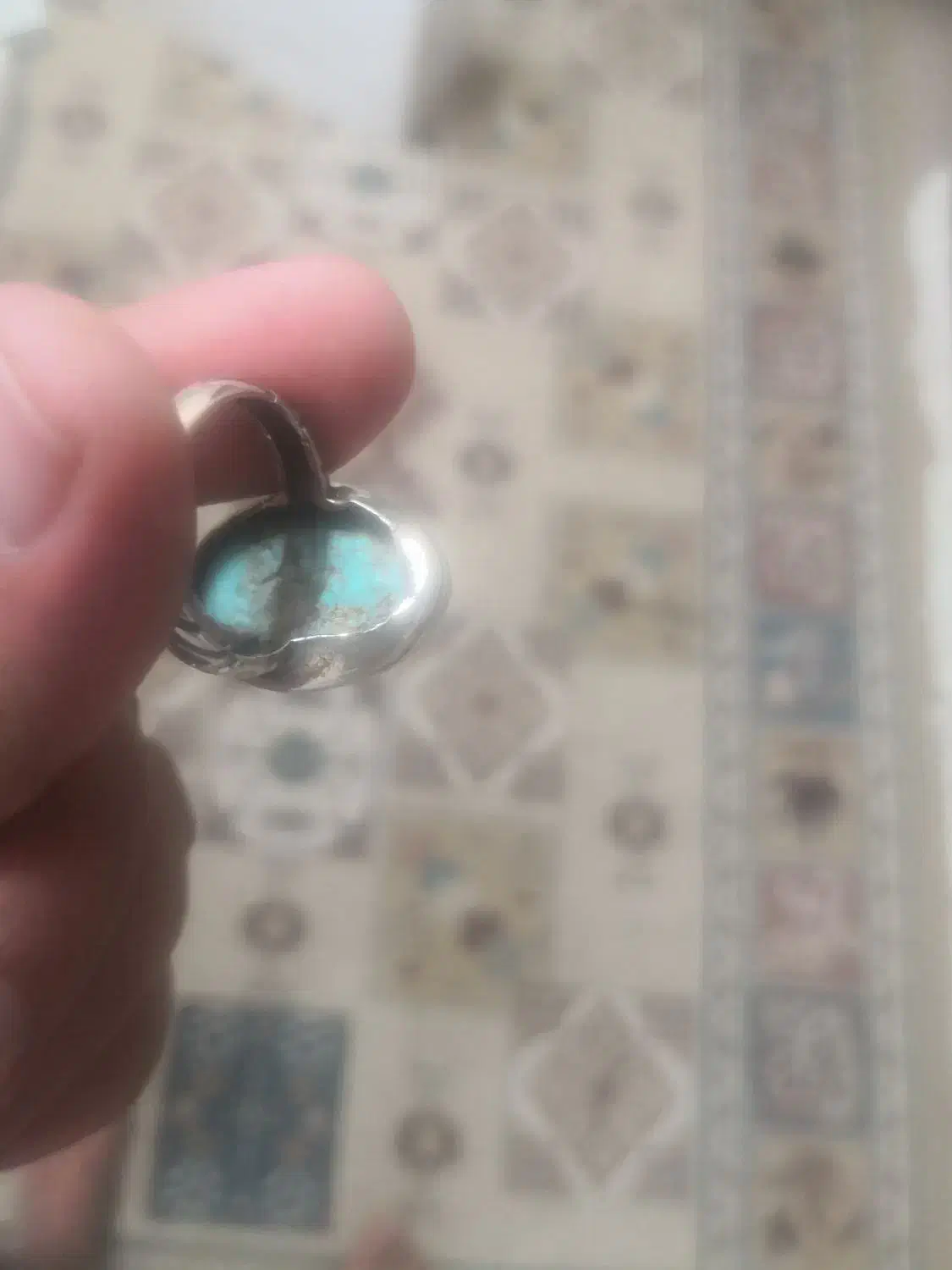 انگشتر فیروزه|کلکسیون اشیاء عتیقه|تهران, هفده شهریور|دیوار