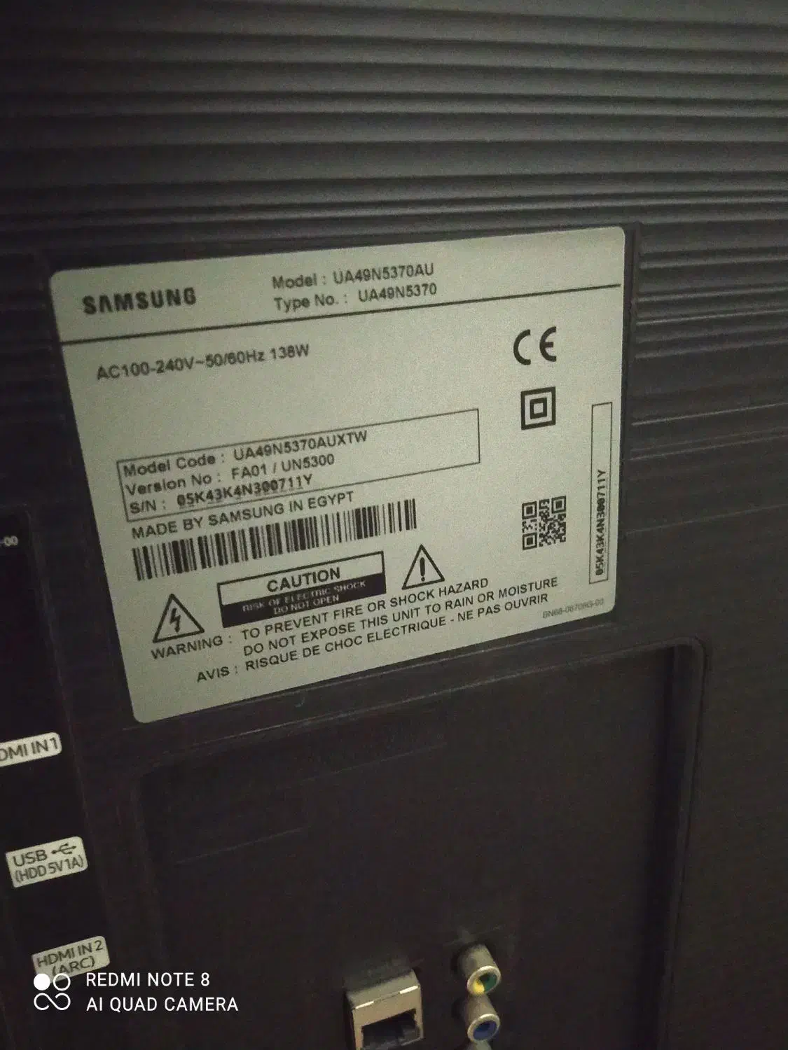 تلویزیون سامسونگ اسمارت|تلویزیون و پروژکتور|محمدیه-قزوین, |دیوار