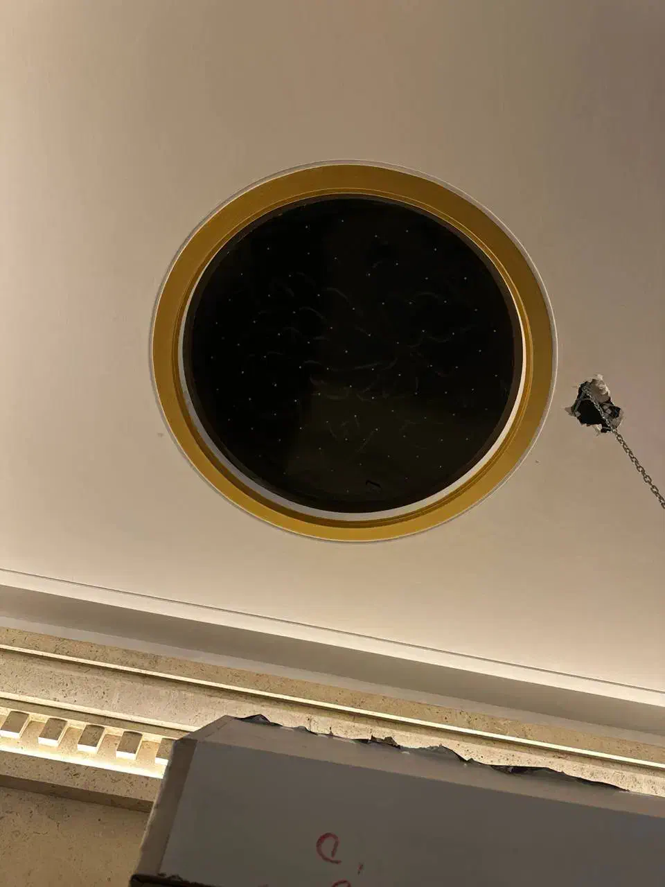 نورهای طلقی سقفی مشکی ۳ عدد|ریسه و چراغ تزئینی|مشهد, وحید|دیوار