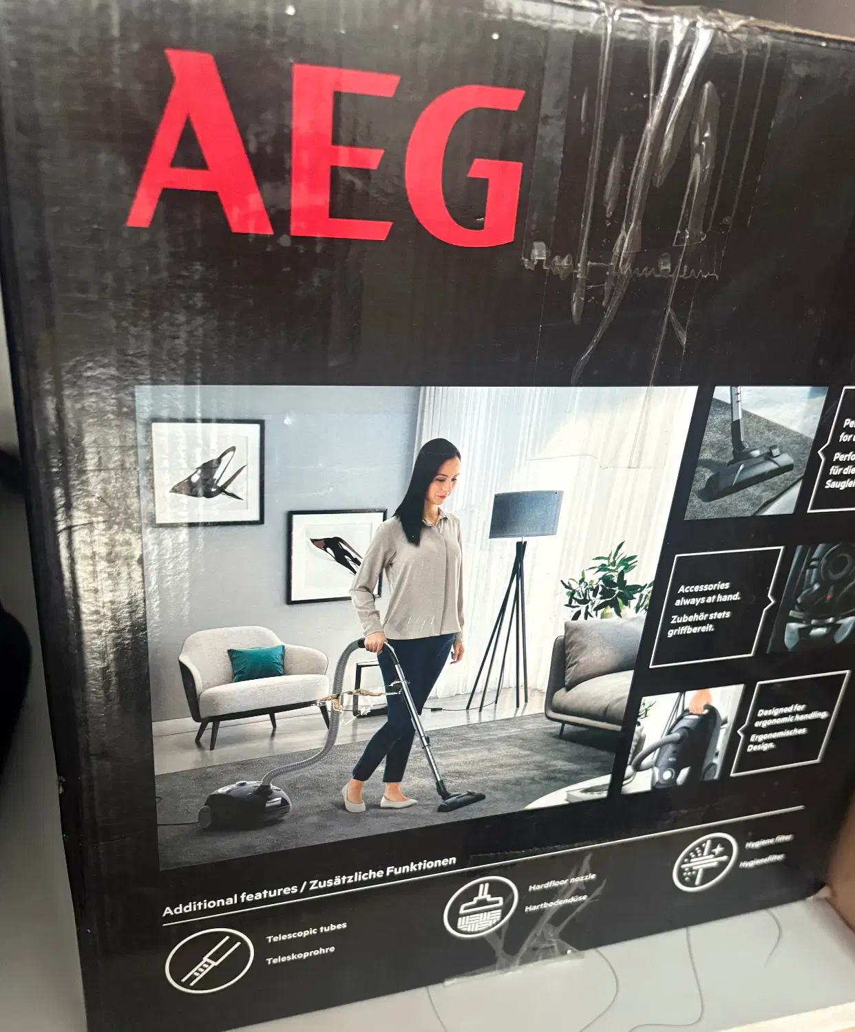 جاروبرقی نو وارداتی|جاروبرقی، جارو شارژی، بخارشو|رشت, معلم|دیوار