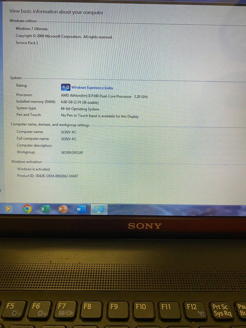 لپ تاپ Sony VAIO|رایانه همراه|کرج, باغستان|دیوار