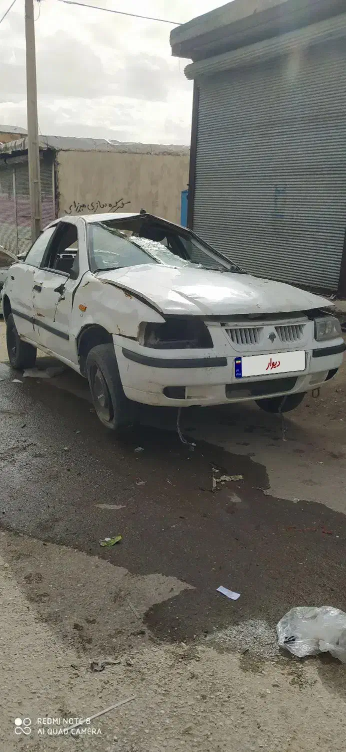 سمند تصادفی مدل 96|خودرو سواری و وانت|خرم‌آباد, |دیوار