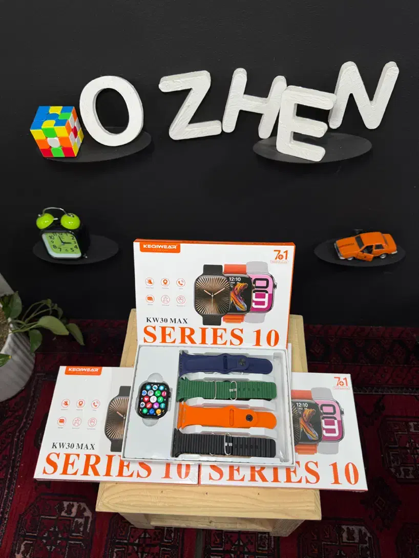 ساعت هوشمند KW30 MAX (هفت بند+ ارسال رایگان)|ساعت|قم, میرزائیه|دیوار