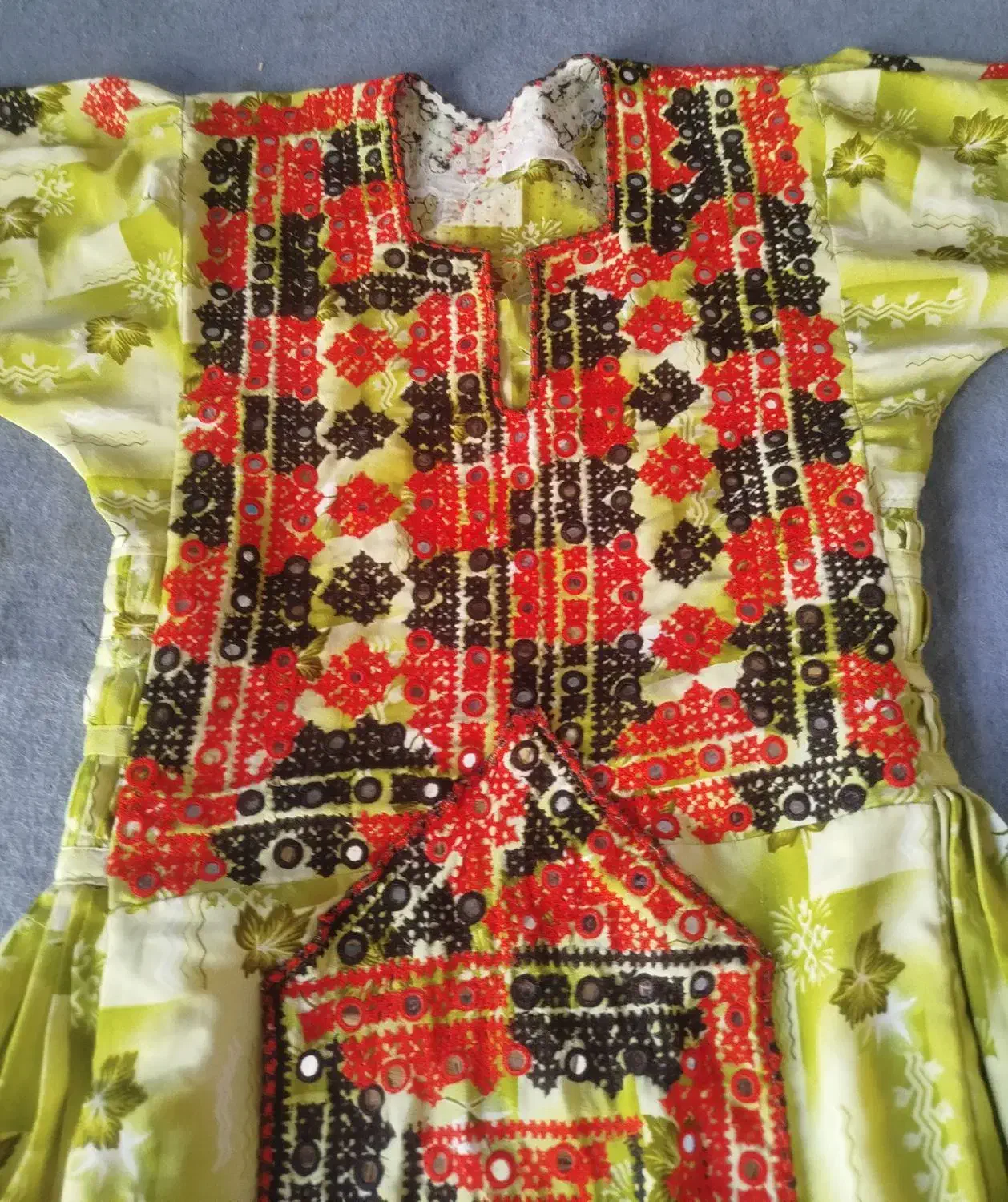 لباس بلوچی کامل پریوال|لباس|زاهدان, |دیوار