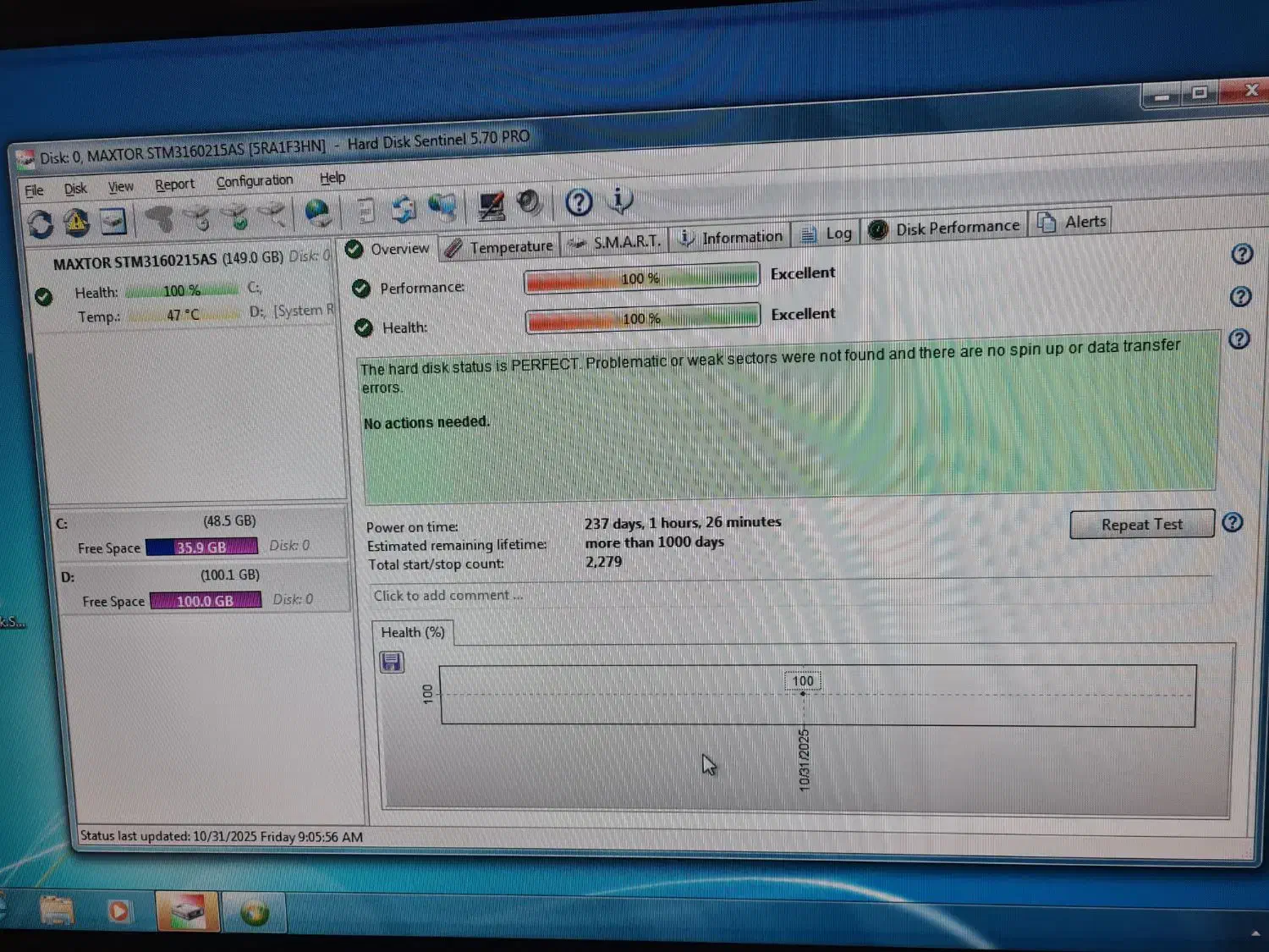 هارد 160|قطعات و لوازم جانبی رایانه|پرند, فاز ۲|دیوار