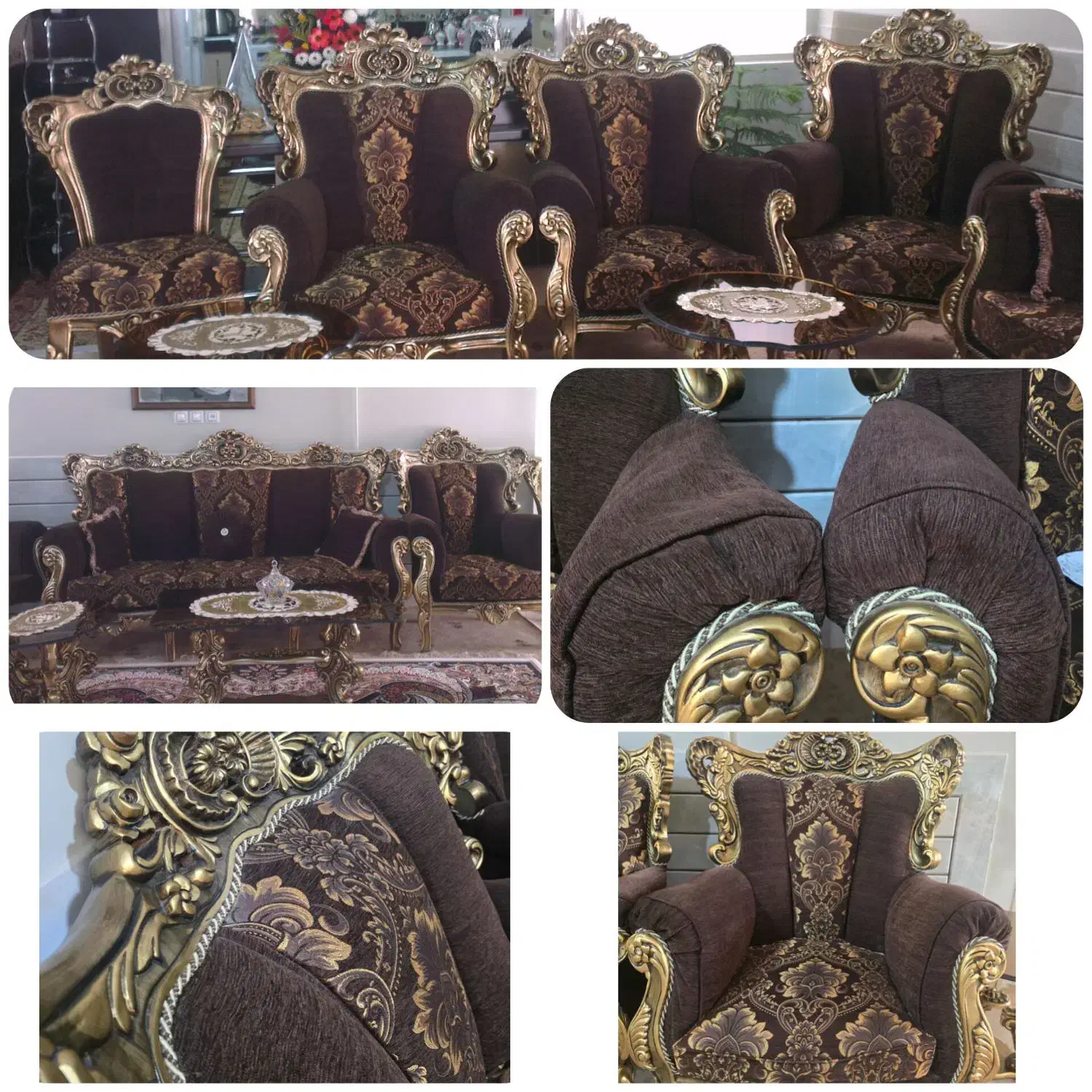 مبلمان|مبلمان خانگی و میز عسلی|خمینی‌شهر, |دیوار