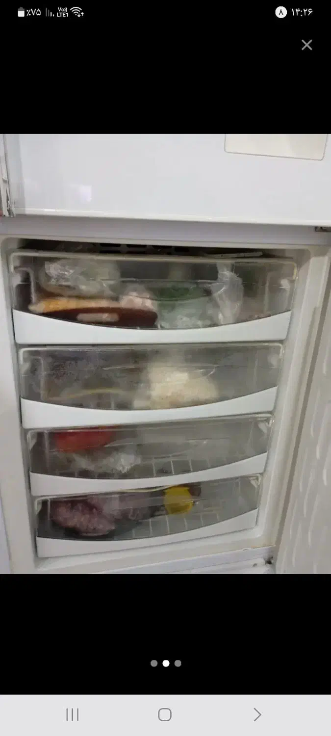 یخچال تمیز فریزر بدون برفک موتور المان|یخچال و فریزر|اهر, |دیوار