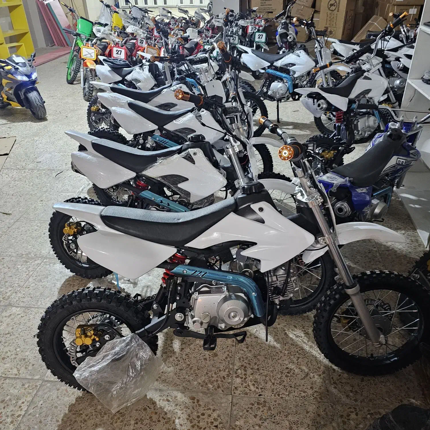 موتور مینی بنزینی کودک ۱۲۵سیسی|دوچرخه، اسکیت، اسکوتر|قزوین, |دیوار