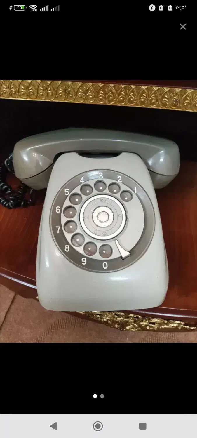تلفن نوستالژی|کلکسیون اشیاء عتیقه|تربت‌حیدریه, پائین ولایت|دیوار
