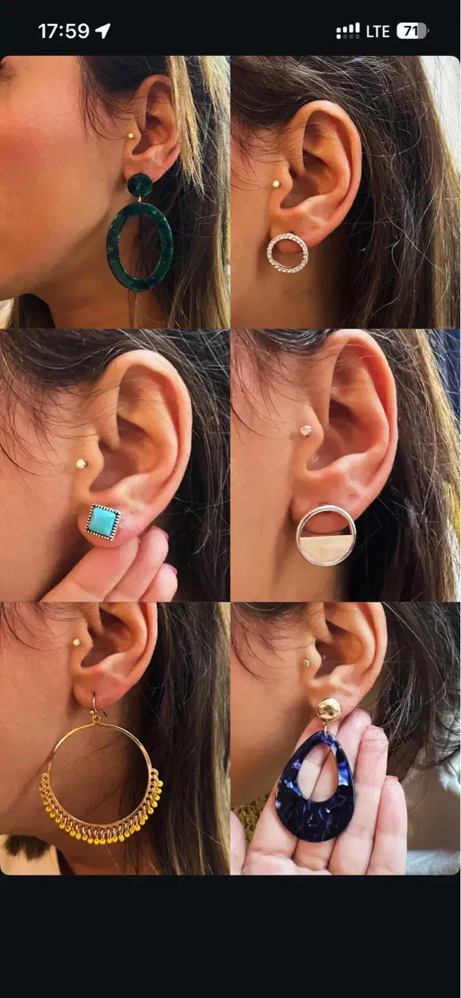 گوشواره و اکسسوری اروپایی وارداتی|بدلیجات|تهران, نیروی هوایی (پیروزی)|دیوار