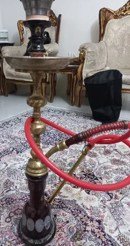 قلیان تنه برنجی سنگین|کلکسیون و سرگرمی|تهران, مجیدیه|دیوار