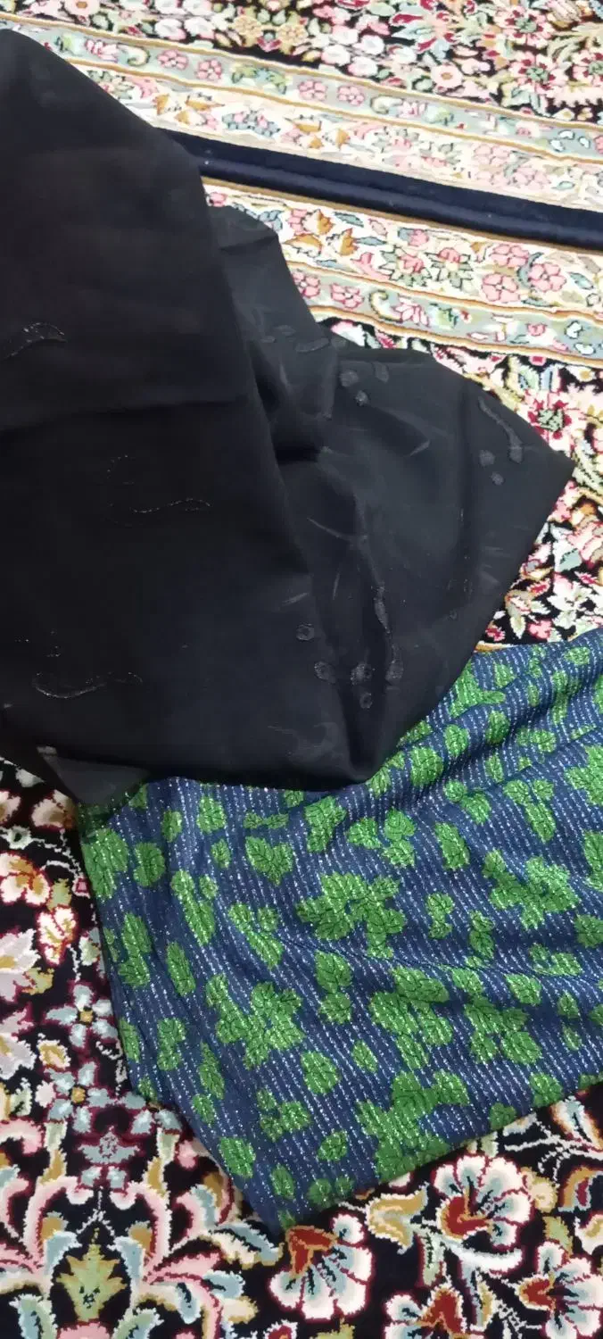 پارچه کشی قواره کردی و چادر دوخته شده|لباس|سقز, |دیوار