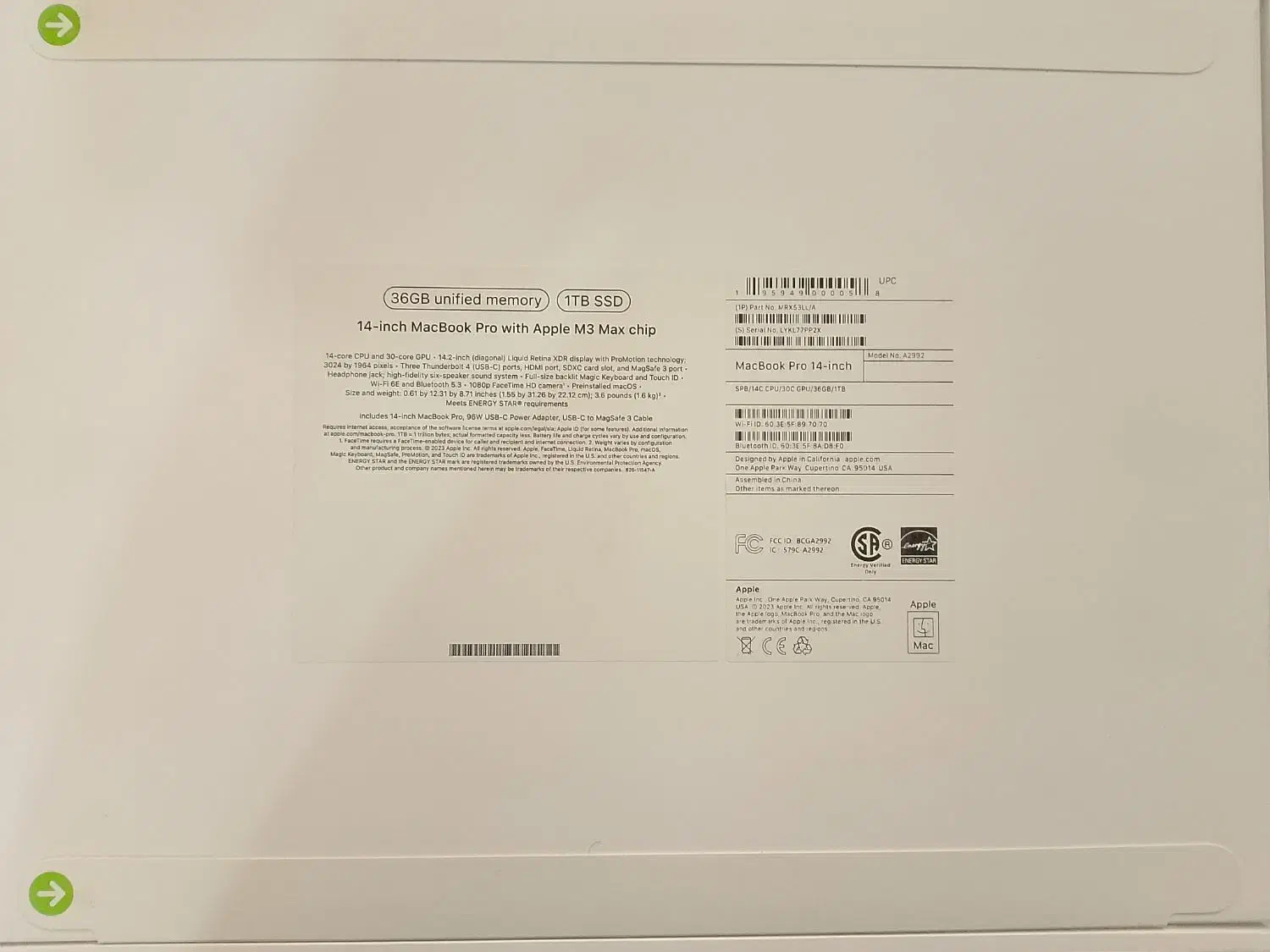 MACBOOKAIR MGN63LLA و MACBOOK PRO MRX53LLA|رایانه همراه|تهران, میرداماد|دیوار