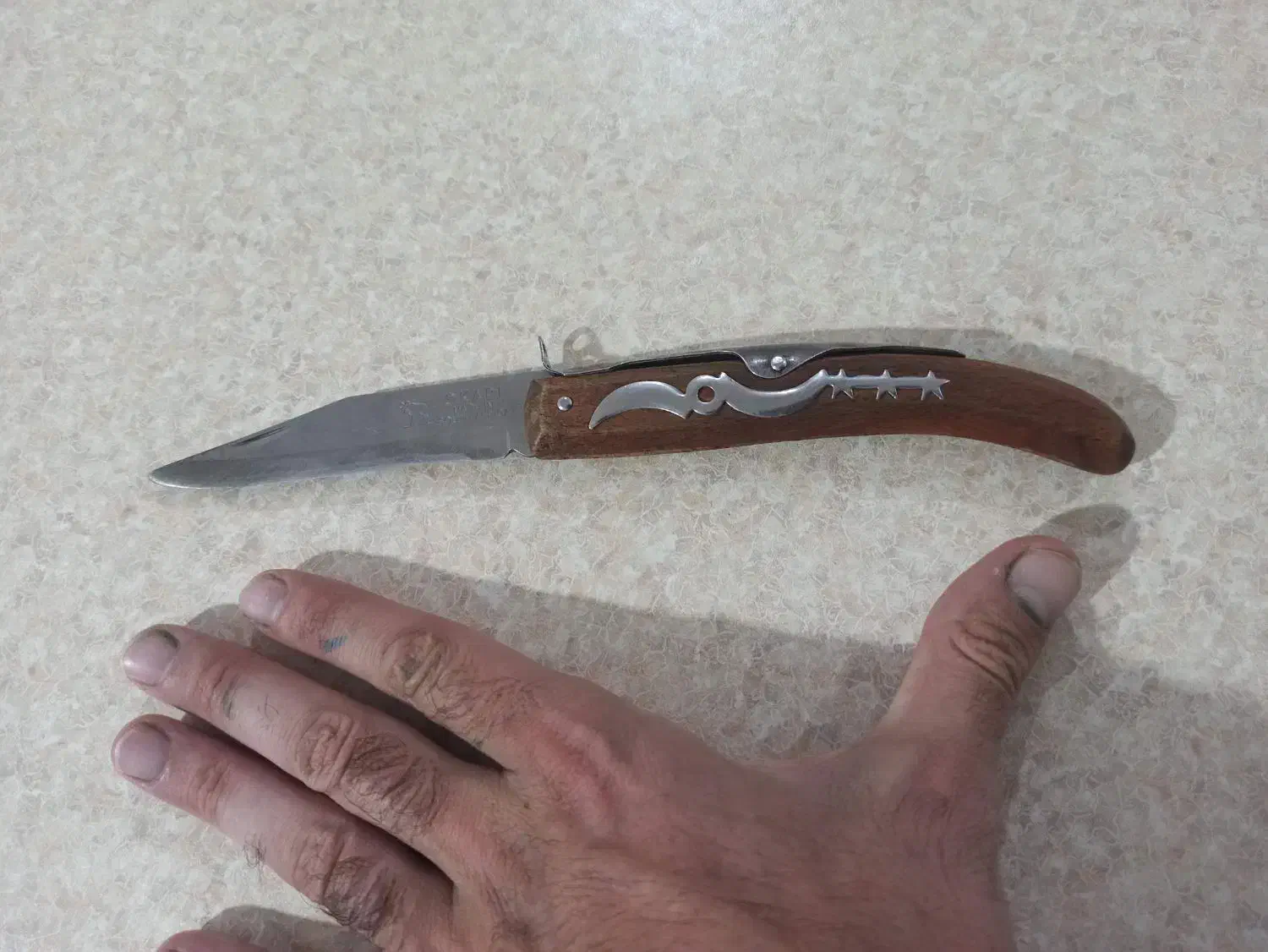 چاقوی آشپزخانه.|ظروف پختوپز|اردبیل, |دیوار