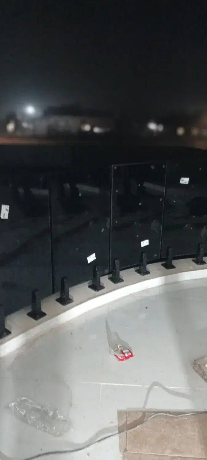 جام بالکنی ، نرده شیشه ای ، جان پناه،شیشه سکوریت|خدمات پیشه و مهارت|رشت, آب و برق|دیوار