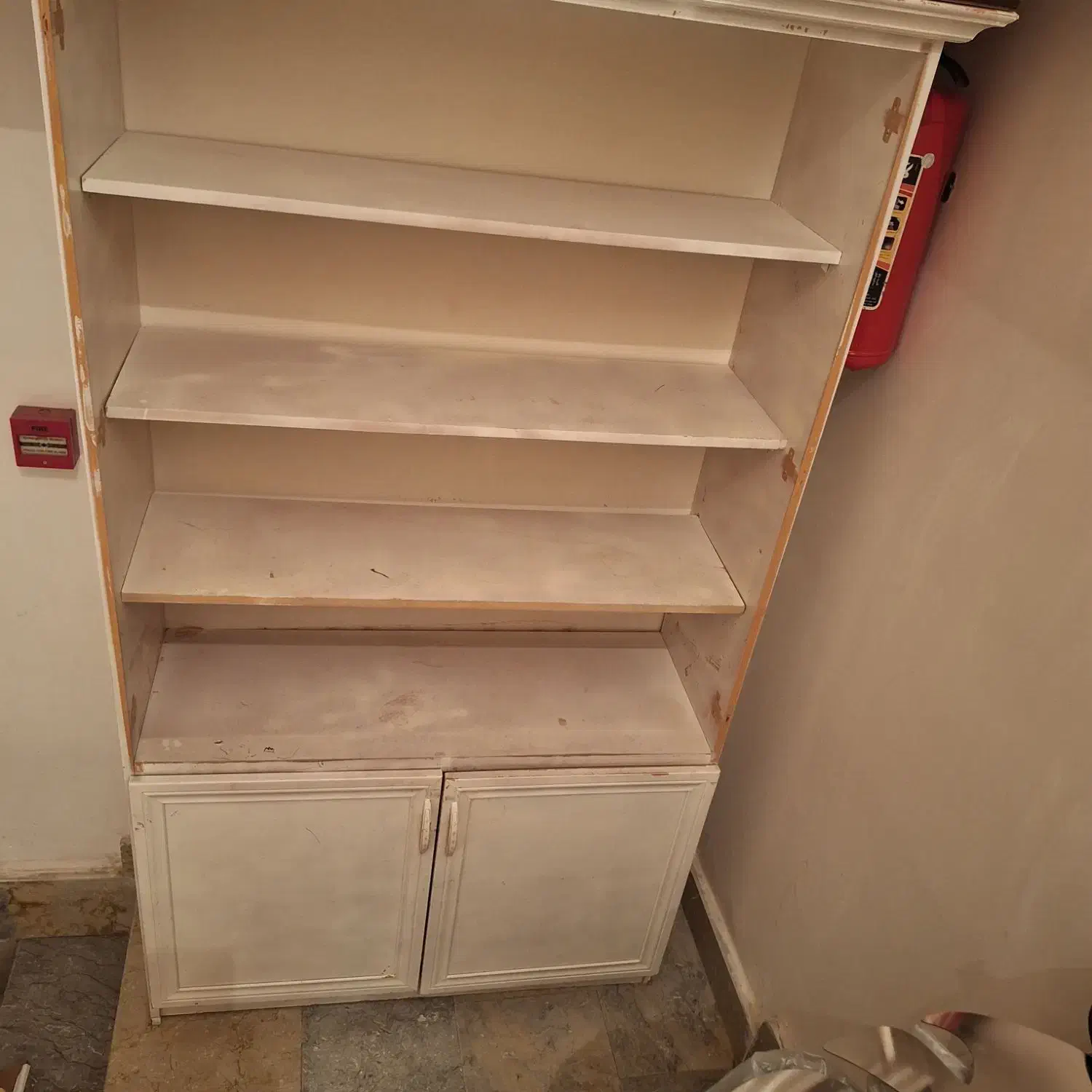 کمد کتابخانه|کتابخانه، شلف، قفسه‌های دیواری|تبریز, |دیوار