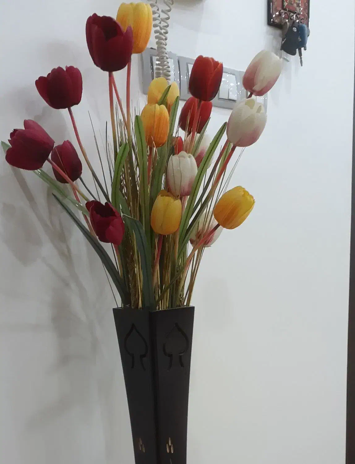 گل و گلدان|گل مصنوعی|اهواز, کمپلو شمالی|دیوار