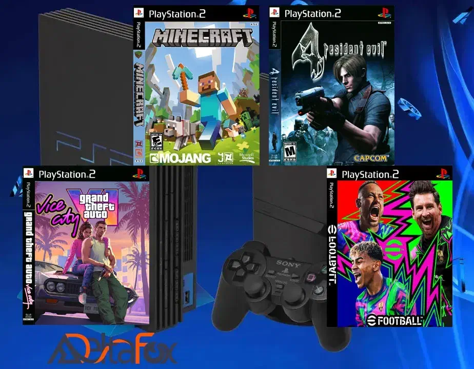 پکیج بازیهای پلی استیشن 2 فلش خور|کنسول، بازی ویدئویی و آنلاین|بندر انزلی, متروپل|دیوار