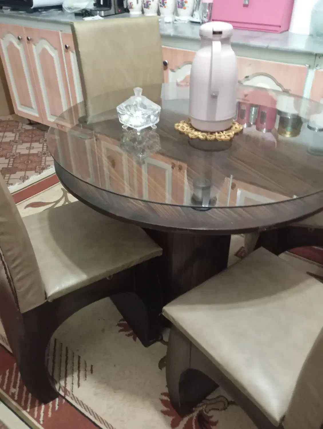 میز ناهارخوری شیک وتمیز|میز و صندلی غذاخوری|زاهدان, |دیوار