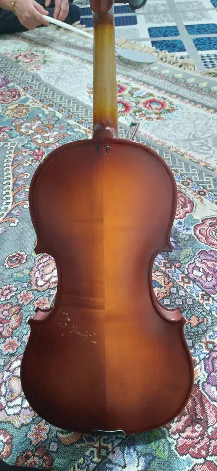 ویالون قدیمی و خش صدا TF|ویولن|چناران, |دیوار