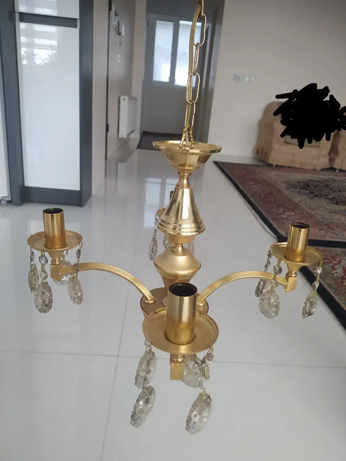 لوستر|لوستر و چراغ آویز|همدان, |دیوار