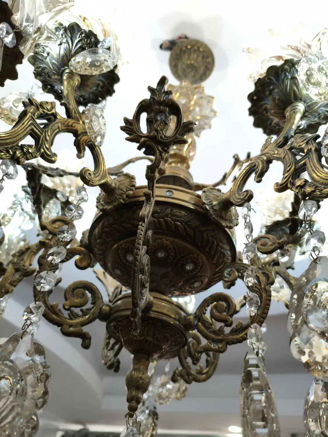 لوستر برنز|لوستر و چراغ آویز|اسلامشهر, شهرک مفیدی|دیوار