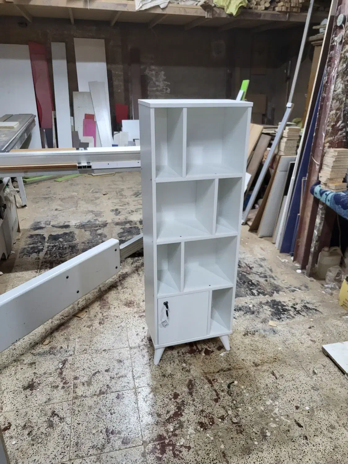 قفسه وکتابخانه دانشجویی(آک)|کتابخانه، شلف، قفسههای دیواری|مشهد, خواجه ربیع|دیوار