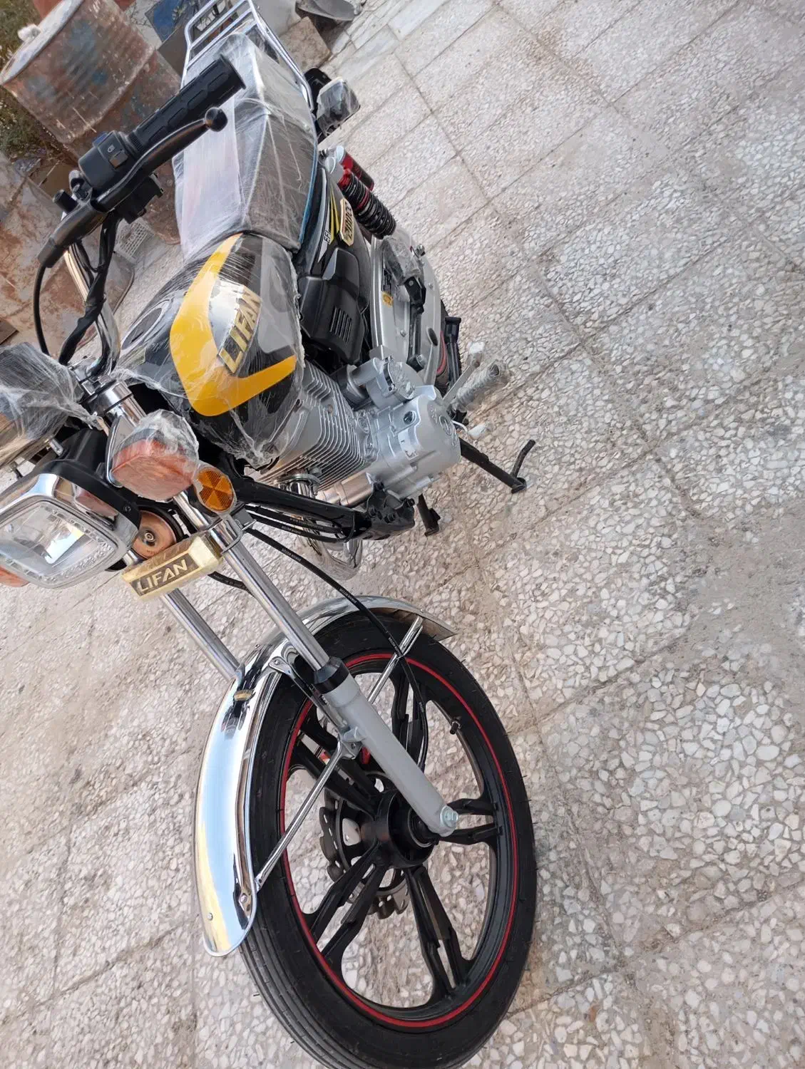 موتور لیفان 200CC|موتورسیکلت|زهک, |دیوار