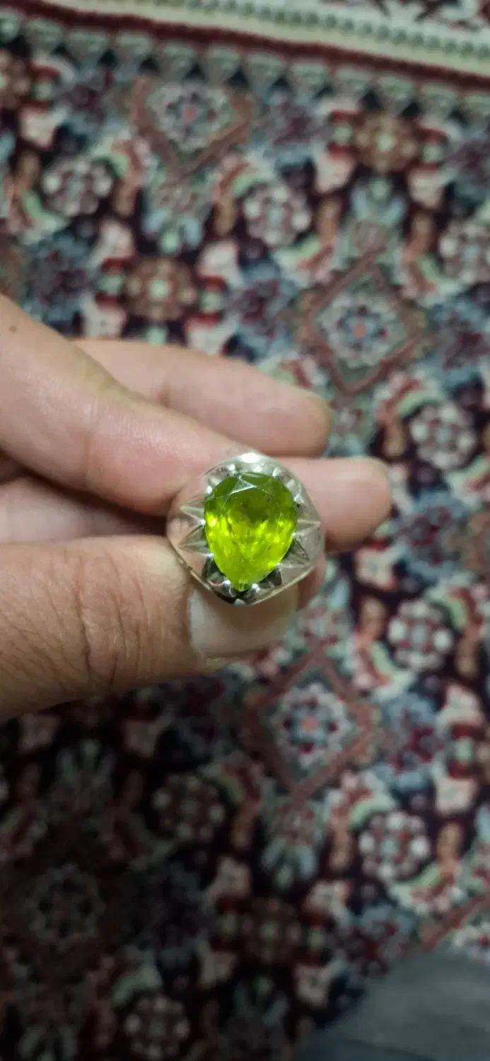 انگشتر نقره جواهری|جواهرات|کرج, حصارک پایین|دیوار