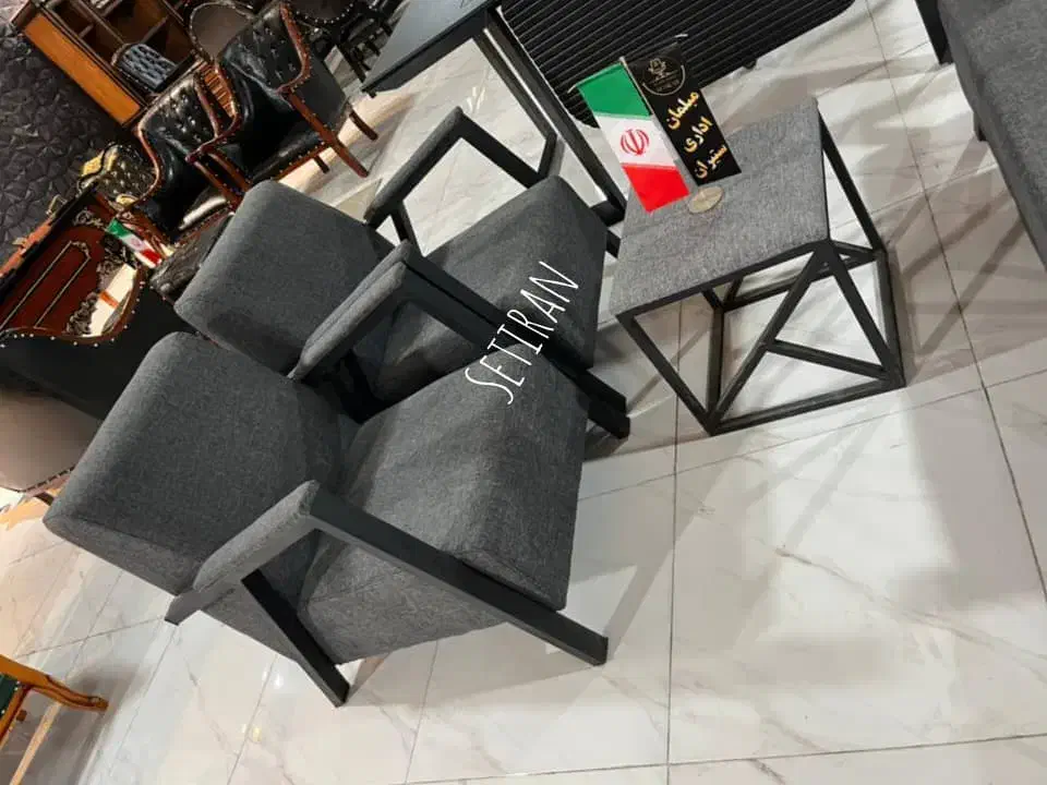 مبلمان اداری پایه نینجا مشکی|دفتر کار|کرج, کمالشهر|دیوار