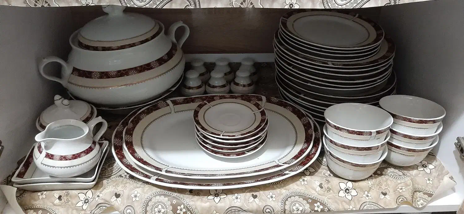 سرویس چینی اصلی ۶نفره|ظروف سرو و پذیرایی|محمدشهر, محمدشهر|دیوار