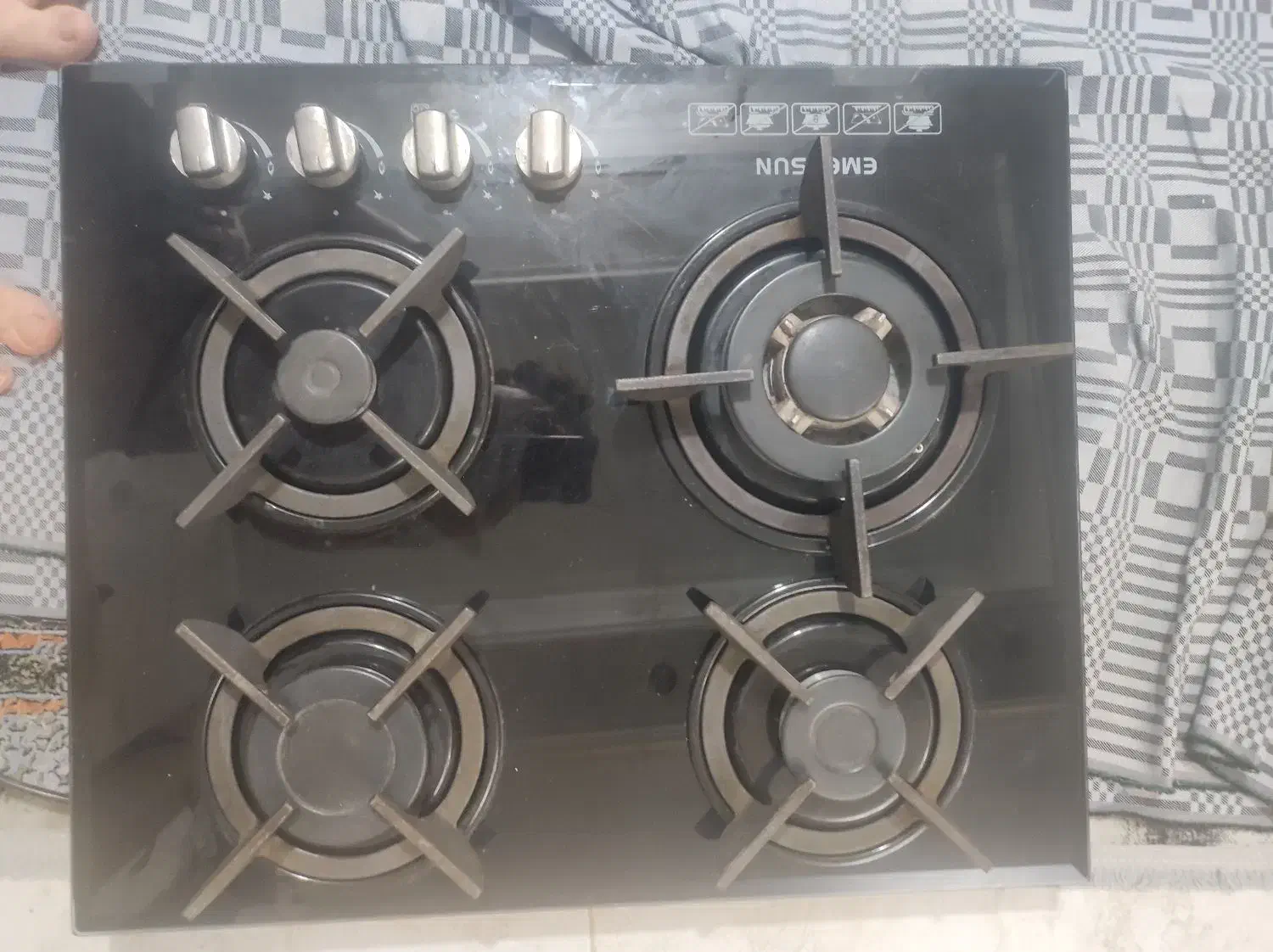 گاز صفحه ای چهار شعلع|اجاق گاز و لوازم برقی پختوپز|بابلسر, |دیوار