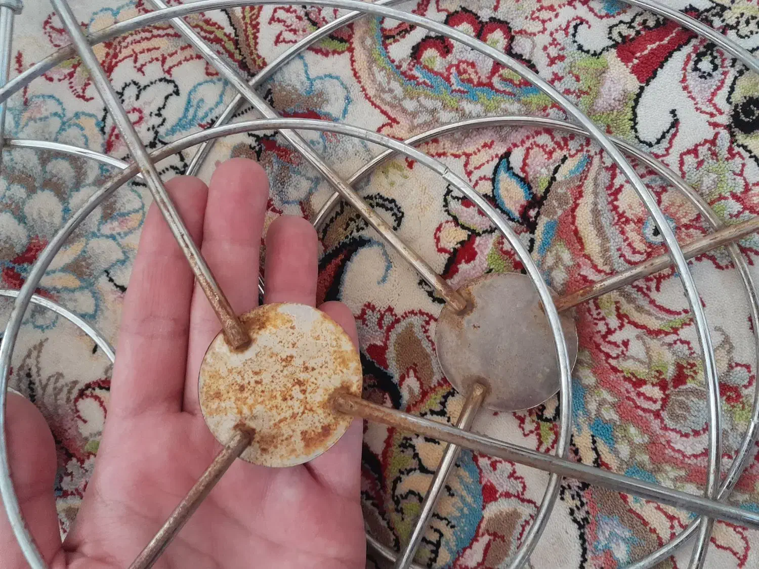 استند قابلمه۶طبقه|آب‌چکان و نظم‌دهنده ظروف|زرقان, |دیوار