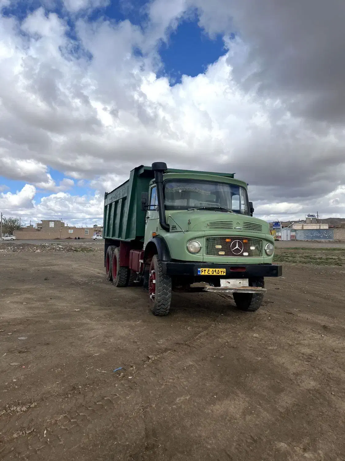 بنز ده چرخ زیر مایلر مدل 1369|خودرو سنگین|بردسکن, |دیوار