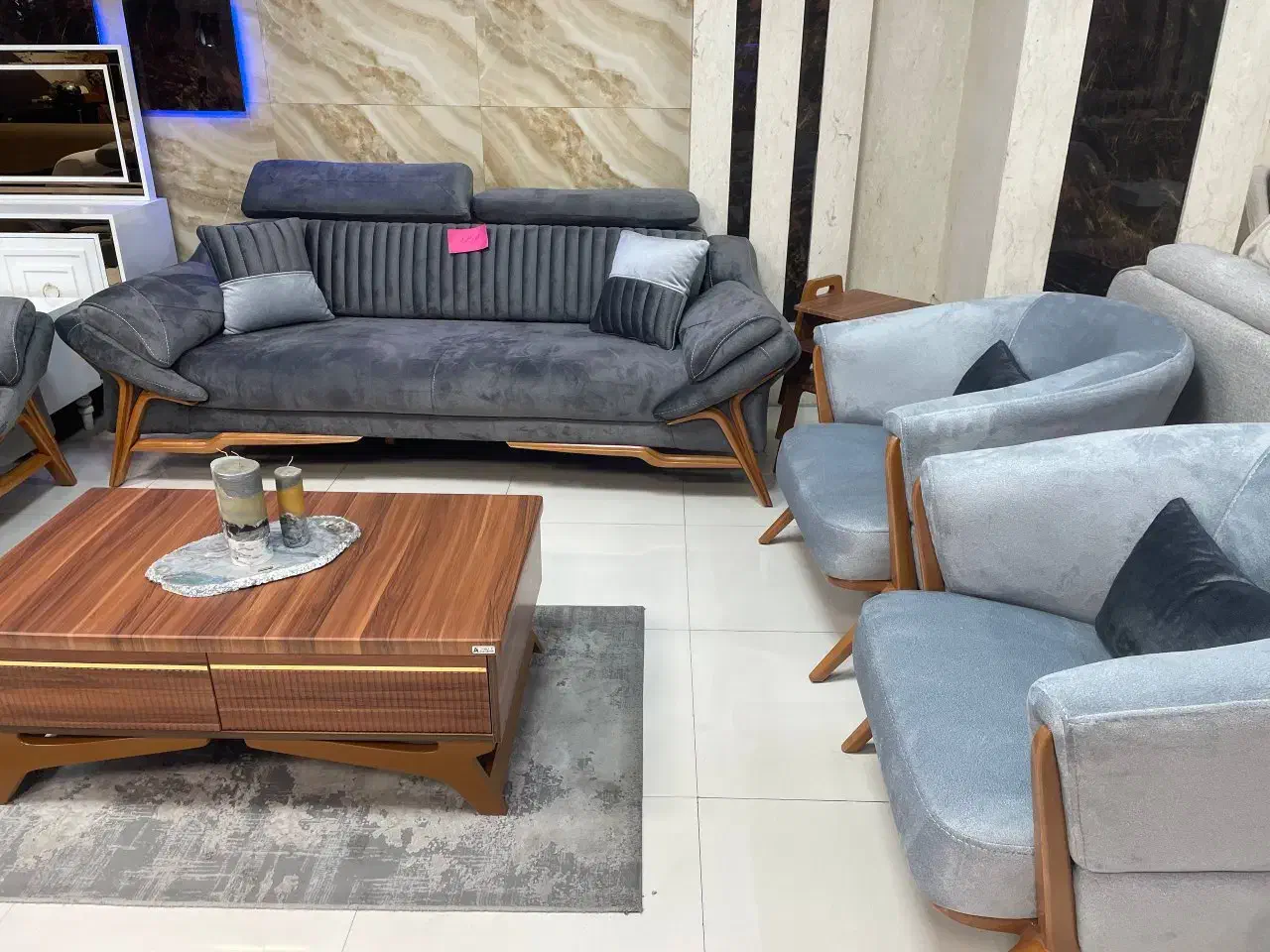 خرید اقساط تا ۳۸ ماه با چک یا سفته|مبلمان خانگی و میز عسلی|فردیس, فردیس|دیوار